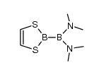 2-{bis(dimethylamino)boryl}-1,3,2-dithiaborole Structure