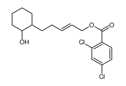 [(Z)-5-[(1R,2S)-2-hydroxycyclohexyl]pent-2-enyl] 2,4-dichlorobenzoate结构式