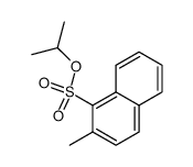 isopropyl 2-methylnaphthalene-1-sulfonate结构式