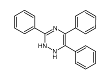 3,5,6-triphenyl-1,2-dihydro-[1,2,4]triazine结构式