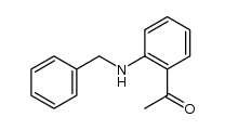 1-[2-(Benzylamino)phenyl]ethanon结构式