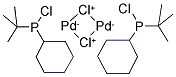 Dichloro(chloro-tert-butylcyclohexylphosphine)palladium (II) dimer结构式