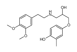 4-hydroxybevantolol结构式
