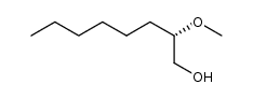 (S)-2-methoxyoctan-1-ol结构式