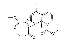 1,7-dimethyl-6,9,10-trimethoxycarbonyl-3,5,6-triazatricyclo[6.2.2.02,7]-dodeca-2,4,9,11-tetraene Structure