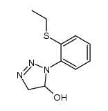 1-(o-ethylthiophenyl)-4,5-dihydro-5-hydroxy-1H-1,2,3-triazole结构式