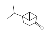 Tricyclo[4.1.0.02,7]heptan-3-one, 6-(1-methylethyl)- (9CI) Structure