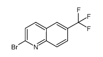 2-bromo-6-(trifluoromethyl)quinoline结构式