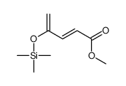 methyl 4-trimethylsilyloxypenta-2,4-dienoate结构式