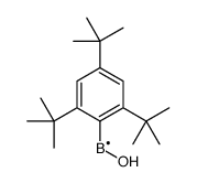 hydroxy-(2,4,6-tritert-butylphenyl)boron结构式