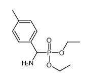 diethoxyphosphoryl-(4-methylphenyl)methanamine Structure