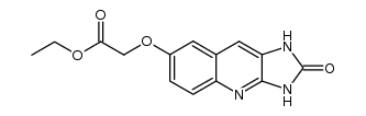 ethyl [(2,3-Dihydro-2-oxo-1H-imidazo[4,5-b]quinolin-7-yl)oxy]acetate结构式