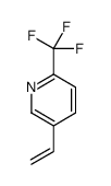 2-(trifluoromethyl)-5-vinylpyridine结构式