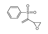 2-[1-(benzenesulfonyl)ethenyl]oxirane Structure