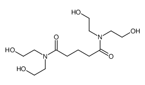 N,N,N',N'-tetrakis(2-hydroxyethyl)pentanediamide Structure