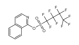isoquinolin-1-yl 1,1,2,2,3,3,4,4,4-nonafluorobutane-1-sulfonate Structure