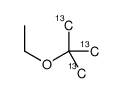 2-ethoxy-2-methylpropane Structure