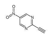 2-ethynyl-5-nitropyrimidine结构式
