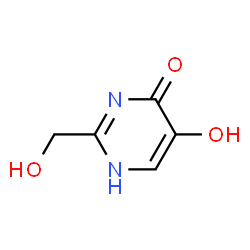 4(1H)-Pyrimidinone, 5-hydroxy-2-(hydroxymethyl)- (9CI) structure