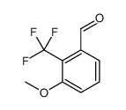 3-Methoxy-2-(trifluoromethyl)benzaldehyde结构式