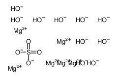 hexamagnesium,decahydroxide,sulfate Structure