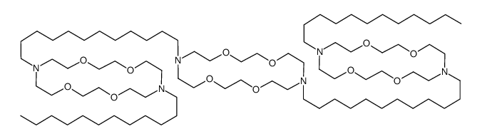 N,N'-bis<12-dodecyl>-4,13-diaza-18-crown-6 Structure