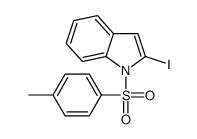 2-iodo-1-(4-methylphenyl)sulfonylindole结构式