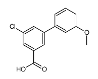 3-chloro-5-(3-methoxyphenyl)benzoic acid结构式