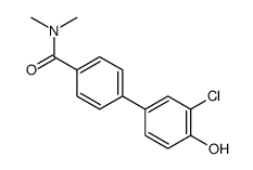4-(3-chloro-4-hydroxyphenyl)-N,N-dimethylbenzamide Structure