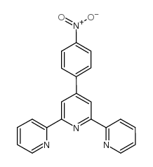 4'-(4-硝基苯基)-2,2':6',2''-三联吡啶结构式