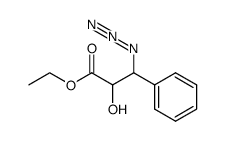 ethyl 3-azido-2-hydroxy-3-phenylpropanoate Structure