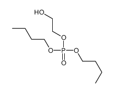 dibutyl 2-hydroxyethyl phosphate结构式