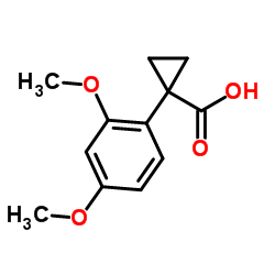 1-(2,4-Dimethoxyphenyl)cyclopropanecarboxylic acid picture