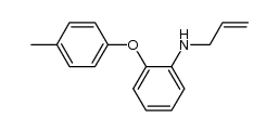 2-allylamino-4'-methyldiphenyl ether Structure