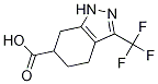 3-(trifluoroMethyl)-4,5,6,7-tetrahydro-1H-indazol-6-carboxylic acid structure