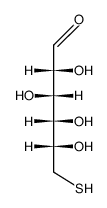 D-6-thio-glucose Structure