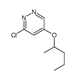 3-chloro-5-pentan-2-yloxypyridazine结构式