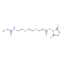 Bromoacetamido-PEG2-C2-NHS ester picture