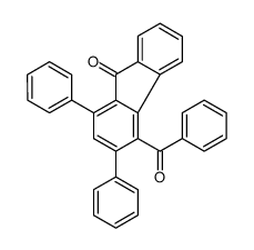 4-benzoyl-1,3-diphenylfluoren-9-one结构式