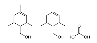 carbonic acid,(2,4,6-trimethylcyclohex-3-en-1-yl)methanol结构式