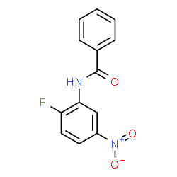 N-{2-fluoro-5-nitrophenyl}benzamide Structure