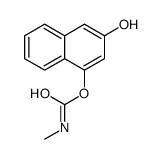 (3-hydroxynaphthalen-1-yl) N-methylcarbamate Structure