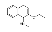 1-Naphthalenamine,2-ethoxy-1,4-dihydro-N-methyl-(9CI) structure