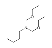N,N-bis(ethoxymethyl)butan-1-amine结构式