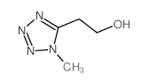 1H-Tetrazole-5-ethanol,1-methyl-结构式