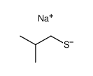 sodium 2-methylpropane-1-thiolate Structure