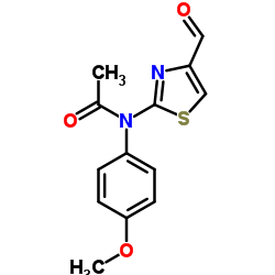 N-(4-Formyl-1,3-thiazol-2-yl)-N-(4-methoxyphenyl)acetamide picture