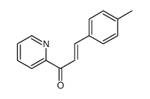 3-(4-methylphenyl)-1-pyridin-2-ylprop-2-en-1-one Structure