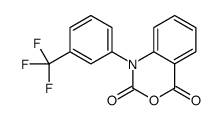 1-[3-(trifluoromethyl)phenyl]-3,1-benzoxazine-2,4-dione Structure