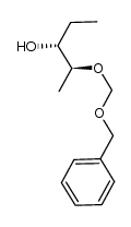 (2S,3R)-2-((benzyloxy)methoxy)pentan-3-ol结构式